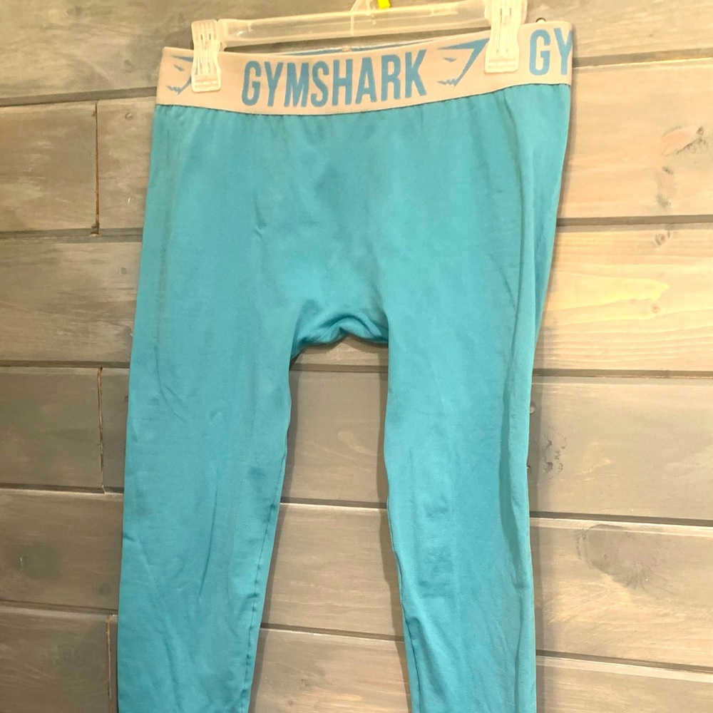 Gymshark Turquoise Blue Fit Leggings